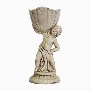 Mid-Century Ceramic Cherub