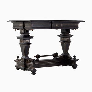 19th Century French Ebonised Side Table
