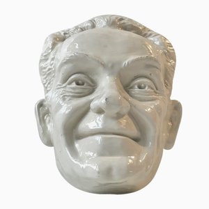 Porcelain Face Mask of Richard Nixon, 1970s