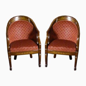 Chaises par Charles X, Set de 4