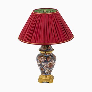 Imari Porcelain and Gilt Bronze Lamp, 1880s