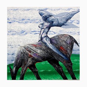 Franco Ferrari - From Afar - Original Painting - 2000s