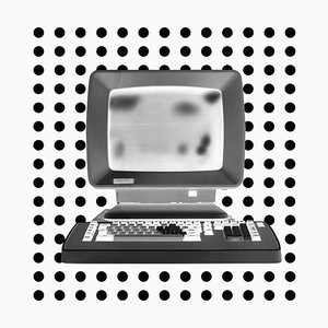 Personal Computer Series Alpha - Pop Art Fotografie in Schwarz & Weiß 2017 von Almost