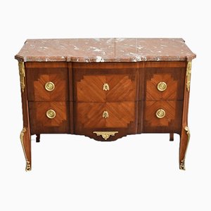 Commode à Tiroirs Style Louis XV 19ème Siècle