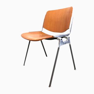 DSC 106 Desk Chairs by Giancarlo Piretti for Castelli / Anonima Castelli, 1960s, Set of 2
