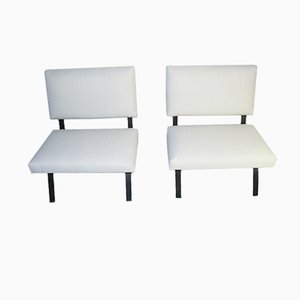 Sillones italianos minimalistas, años 50. Juego de 2