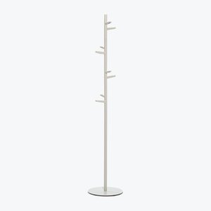 White Taiga Coat Stand without Umbrella Stand