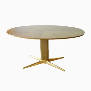 Table Basse Ovale par Oswald Haerdtl pour Hagenauer Vienna, 1950s
