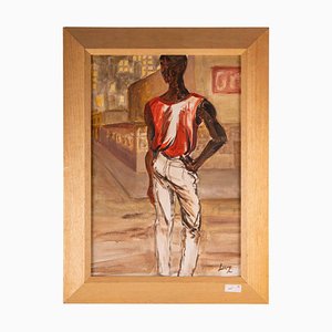 African in Red Shirt, 20th Century