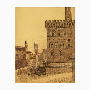 Desconocido - Florencia - Lápiz y tiza de dibujo - años 50