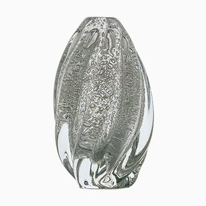 Crystal 3242 Art Object with Sodium Bubbles by Tapio Wirkkala for Iittala, 1940s