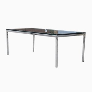 Vintage Chrome and Glass Coffee Table by Florence Knoll for Knoll Inc., 1954