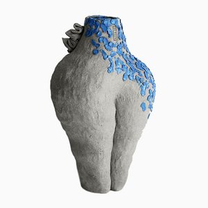 RAW Sculptural 04 Series Ceramic Vase by Anna Demidova