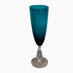 Italian Glass Vase, 1970s