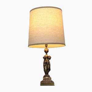 Caryatid Table Lamp from Deknudt