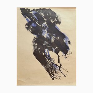 Composition - Original Lithograph by Danilo Bergamo - 1963