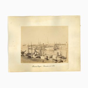 Unknown, Ancient View of the Port of Buenos Aires, Photo, 1880s