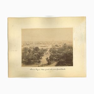 Unknown, Ancient View of Buenos Aires, Argentina, Photo, 1880s, Set of 2