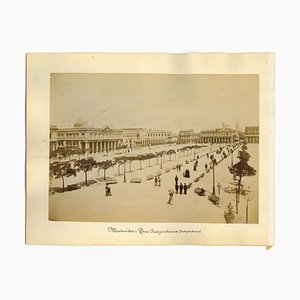 Unknown, Ancient View of Montevideo, Photo, 1880s, Set of 2