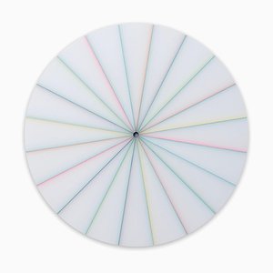 Hybrid 1, Abstrakte Malerei, 2018, Ölfarbe auf Gegossenem Acrylglas