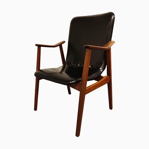 Fauteuil Mid-Century par Louis Van Teeffelen pour Wébé, 1960s