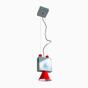 Lampe Moderne en Métal, Italie, 1980s