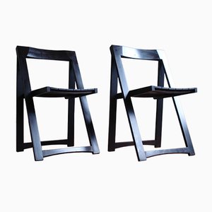 Folding Chairs by Aldo Jacober for Alberto Bazzani, Set of 2