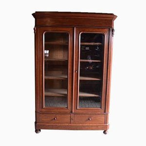 Antique Mahogany Bookcase