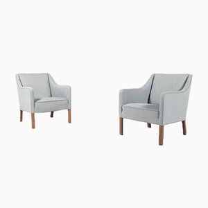 Set of Danish Modern Club Chairs from Einar Larsen, 1950s
