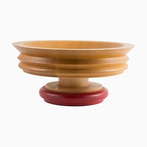 Wooden Bowl by Ettore Sottsass for Twergi