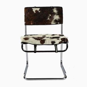 Chair in Steel and Leather