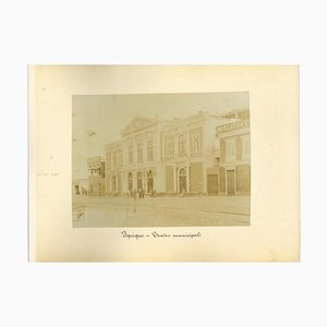 Antike Ansichten von Iquique, Chile - Vintage Druck - 1880er Jahre