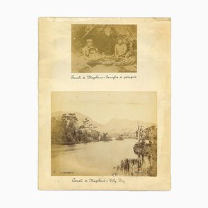 Ancient Views of the Stretto di Magellano - Stampa vintage - fine XIX secolo