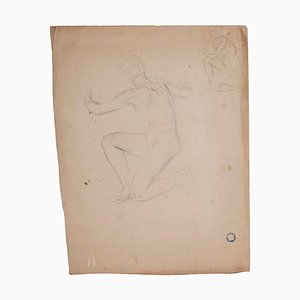 Charles Lucien Moulin - Figuren von Frauen - Zeichnung - Frühes 20. Jahrhundert