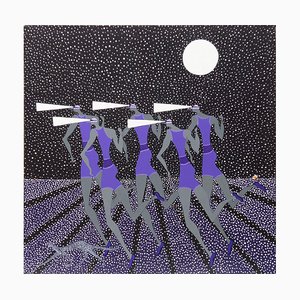 Midnight Runners, Peinture Figurative à l'Huile, 2016