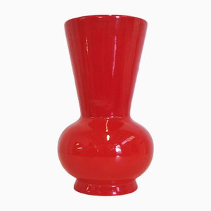 Italienische Keramik Vase von Pozzi, 1970er