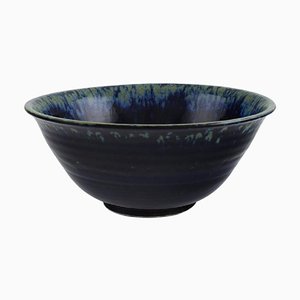 Cuenco de cerámica vidriada de Carl Harry Stålhane 1920-1990 para Designhuset, 1977