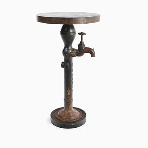 Bolster Fountain in Iron and Wood