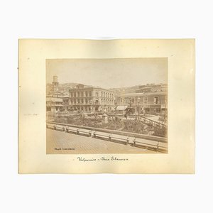 Unknown, Ancient Views of Valparaiso, Vintage Photos, 1880s, Set of 2