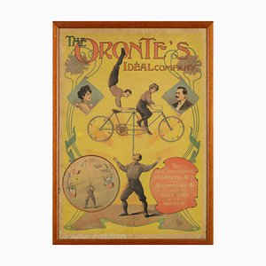 E. Löffler, The Oronte's Company Company, Manifiesto original enmarcado, década de 1900