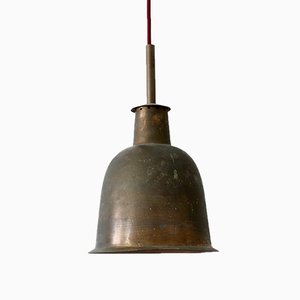 Mid-Century Modern Brass Church Pendant Lamp, Germany, 1950s