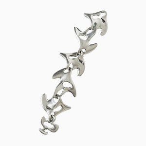 Silver Amoeba Bracelet by Henning Koppel for Georg Jensen