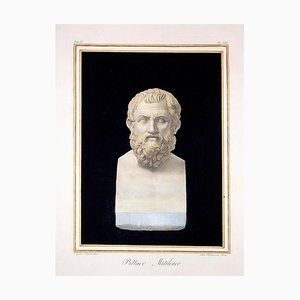 Augustine Tofanelli, Pittacus Mitileneo, Originale Radierung, 1821