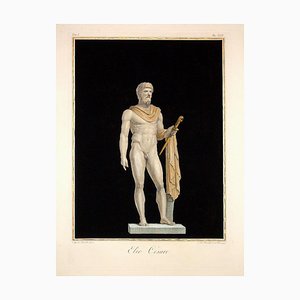 Augustine Tofanelli, Elio Caesar, Original Etching, 1794