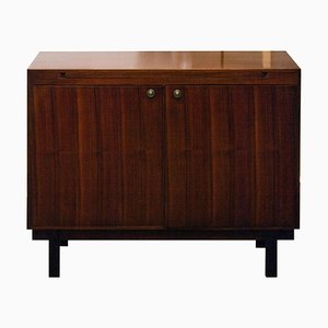 Mid-Century Modern Mahagoni Sideboard mit Abnehmbarem Tablett, Italien, 1950er