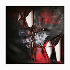 Elodie Dollat, Khostangel I, 2018, Acrylic on Canvas