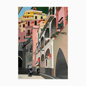 Anne du Planty, Amalfi, 2017, Oil on Canvas