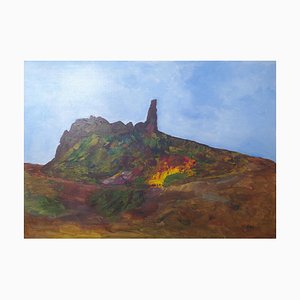 Kyna de Schouel, Volcan, 2005, Acrylic on Canvas