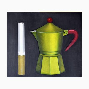 Café y cigarrillos II, 2018