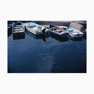 Boote im Hafen, Rockport, Maine, 1984